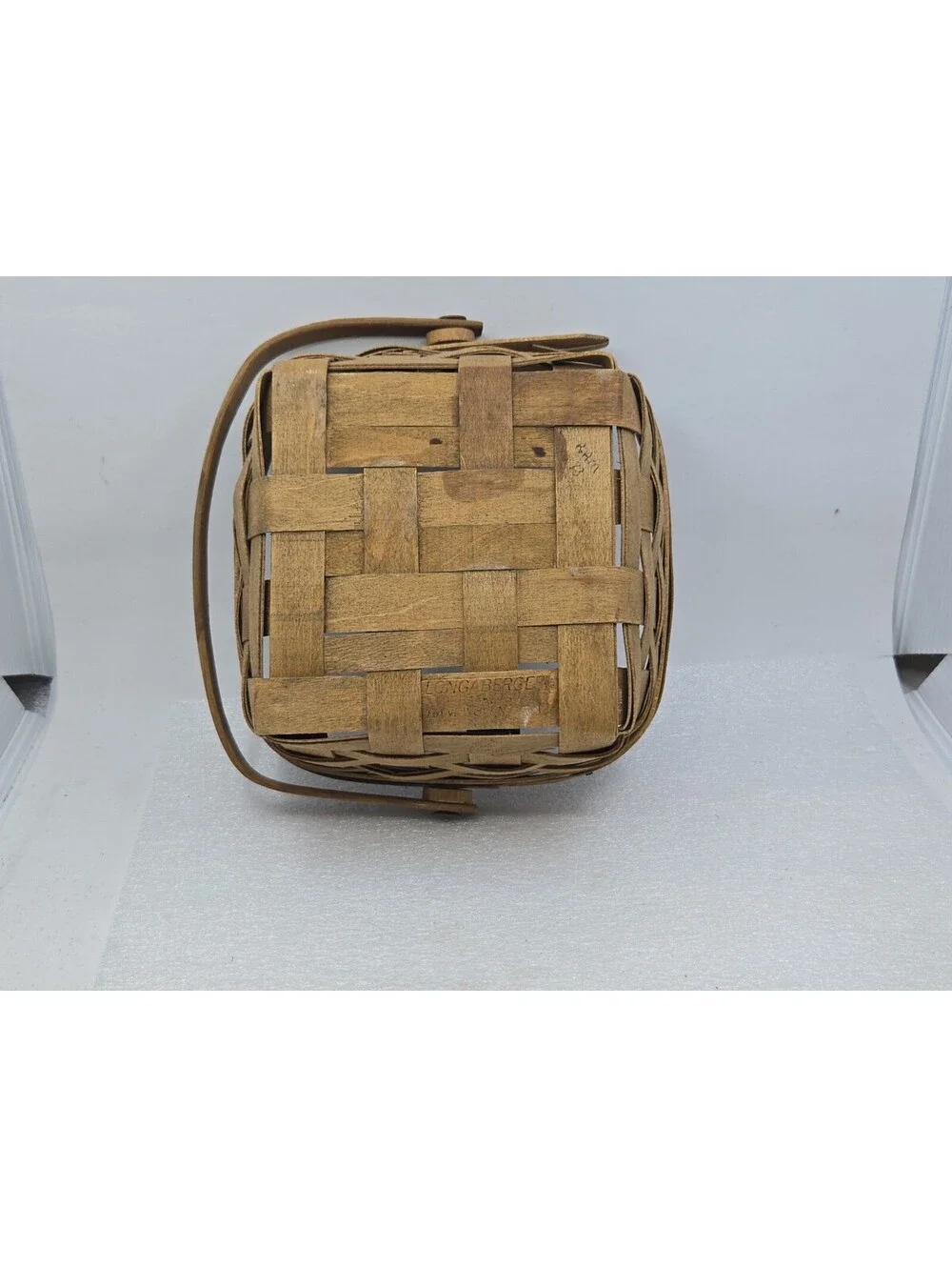 Longaberger 1983 Small Square Berry Basket 7